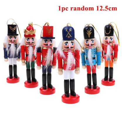 Nutcracker Christmas Decoration – Traditional Soldier Ornament (Available in Multiple Sizes)