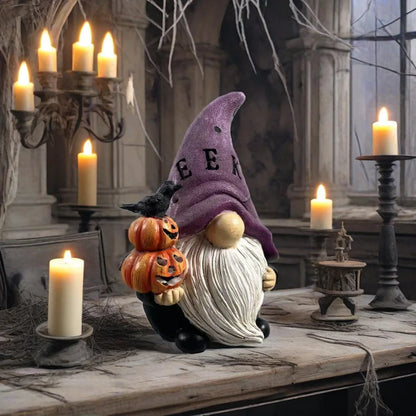 Halloween Decor Conjure Atmosphere Resin Art Miniature Sculpture Decoration Holiday Party Home Decoration Home Aesthetic