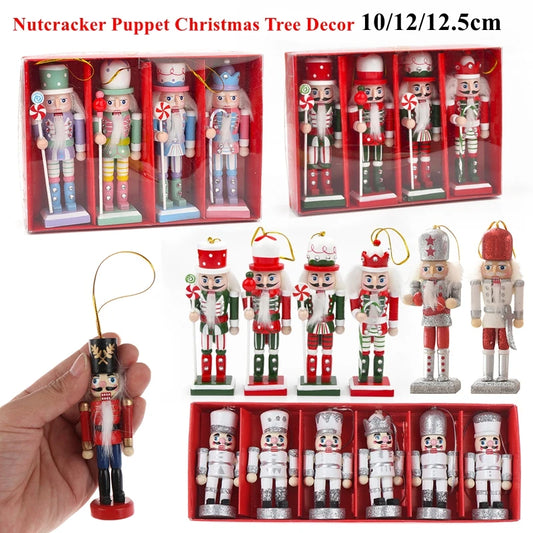 Nutcracker Christmas Decoration – Traditional Soldier Ornament (Available in Multiple Sizes)