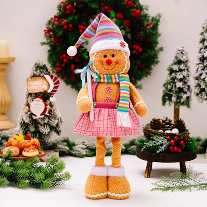Retractable Gingerbread Man Decorative Legs – 1 or 2 pcs (52cm / 68cm)