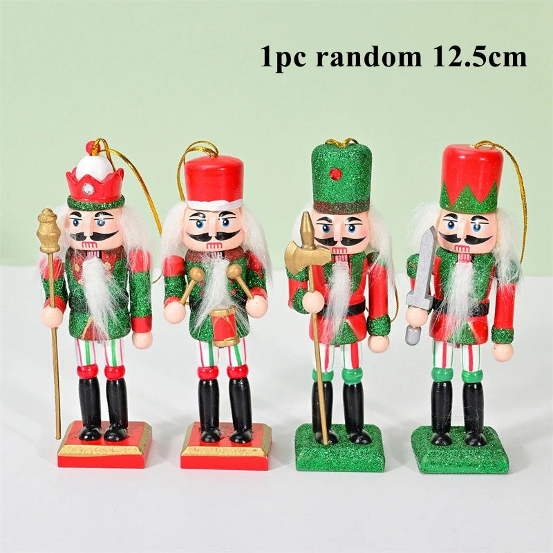 Nutcracker Christmas Decoration – Traditional Soldier Ornament (Available in Multiple Sizes)