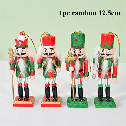 Nutcracker Christmas Decoration – Traditional Soldier Ornament (Available in Multiple Sizes)