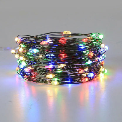 Christmas Fairy Lights with Remote – LED Copper Wire Garland for Indoor & Outdoor Décor
