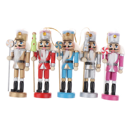 Nutcracker Christmas Decoration – Traditional Soldier Ornament (Available in Multiple Sizes)