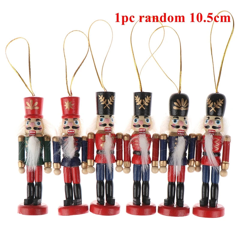 Nutcracker Christmas Decoration – Traditional Soldier Ornament (Available in Multiple Sizes)