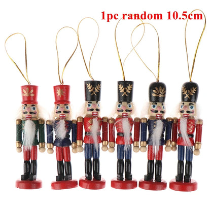 Nutcracker Christmas Decoration – Traditional Soldier Ornament (Available in Multiple Sizes)