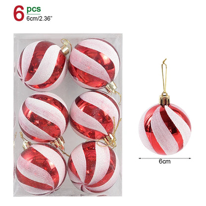 Christmas Ornament Set – Decorative Tree Balls for Holiday & New Year