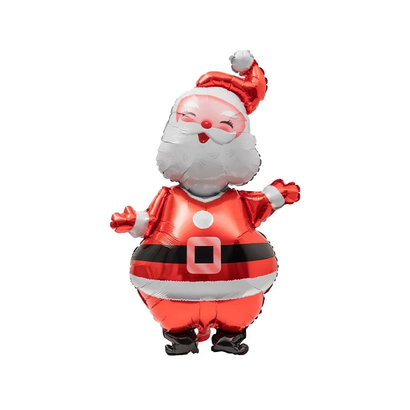 Large Inflatable Santa & Reindeer – Christmas Sleigh Decoration for Garden or Lawn