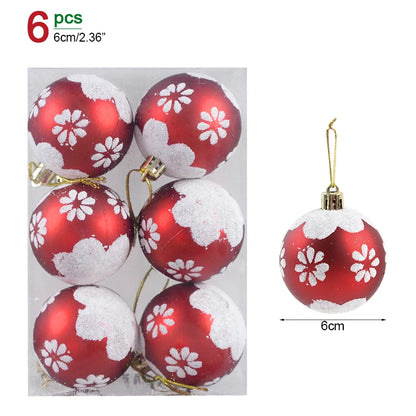 Christmas Ornament Set – Decorative Tree Balls for Holiday & New Year