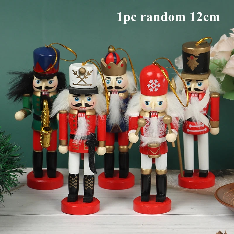 Nutcracker Christmas Decoration – Traditional Soldier Ornament (Available in Multiple Sizes)