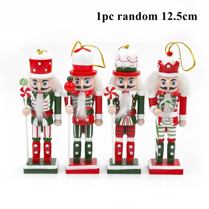 Nutcracker Christmas Decoration – Traditional Soldier Ornament (Available in Multiple Sizes)