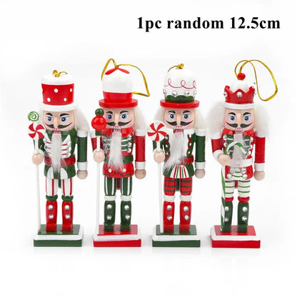 Nutcracker Christmas Decoration – Traditional Soldier Ornament (Available in Multiple Sizes)